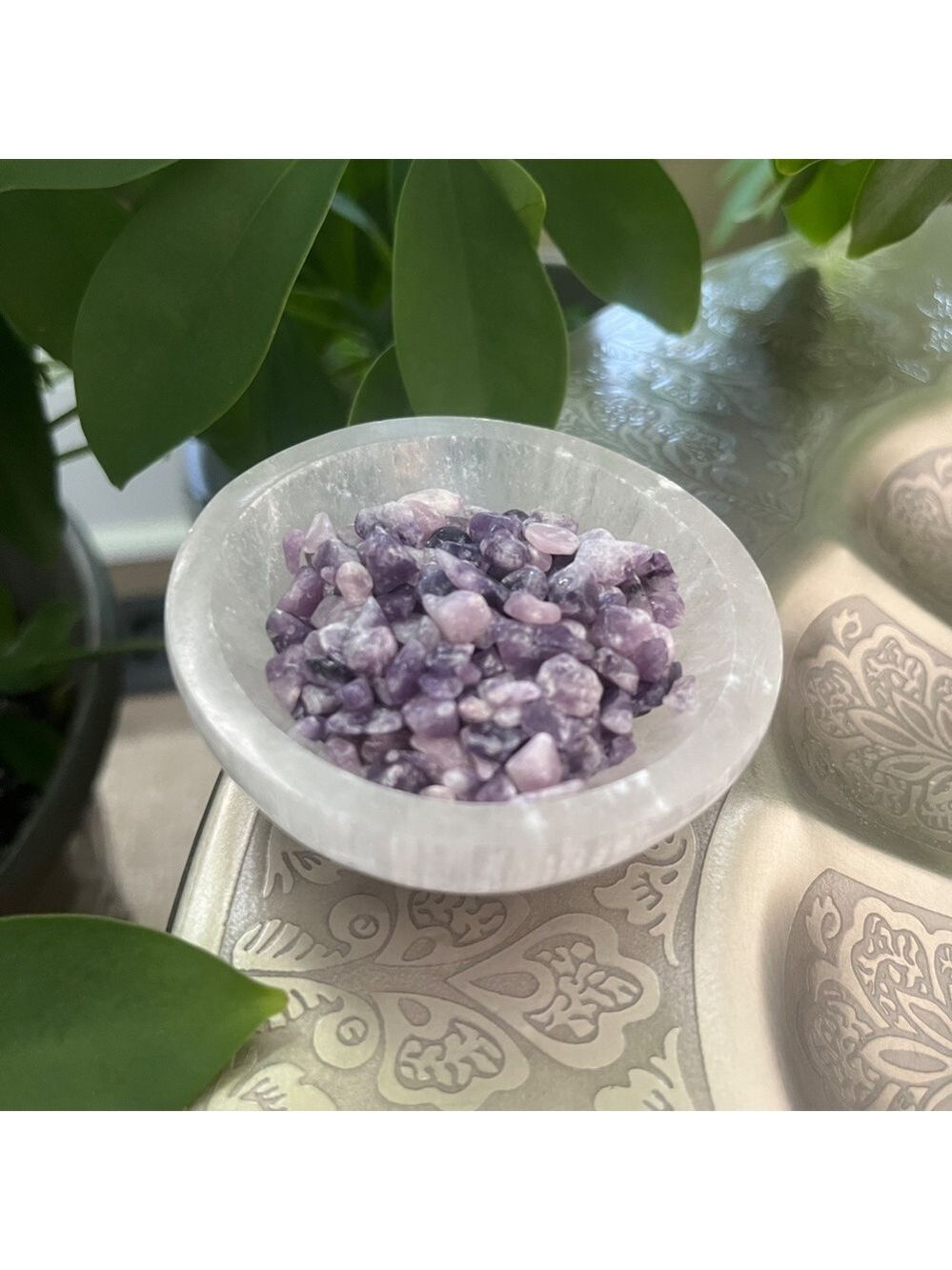Lepidolite Chips for LIVE show - Picture 6 of 9